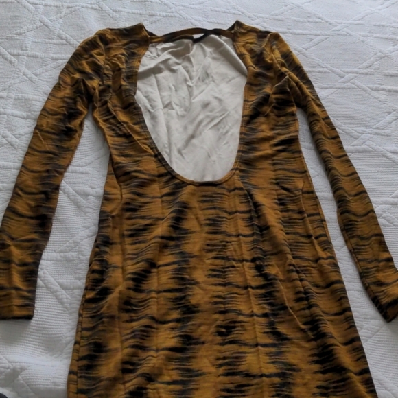 NWOT American Apparel Tiger Bodycon Dress - Picture 3 of 3